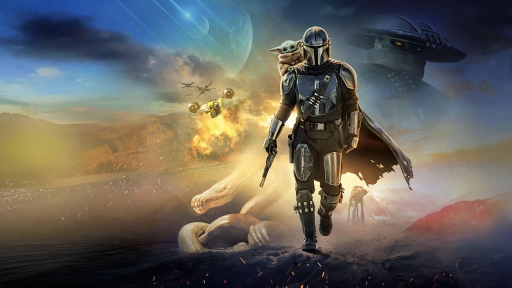 Miniaturka filmu Gwiezdne wojny: Mandalorian i Grogu