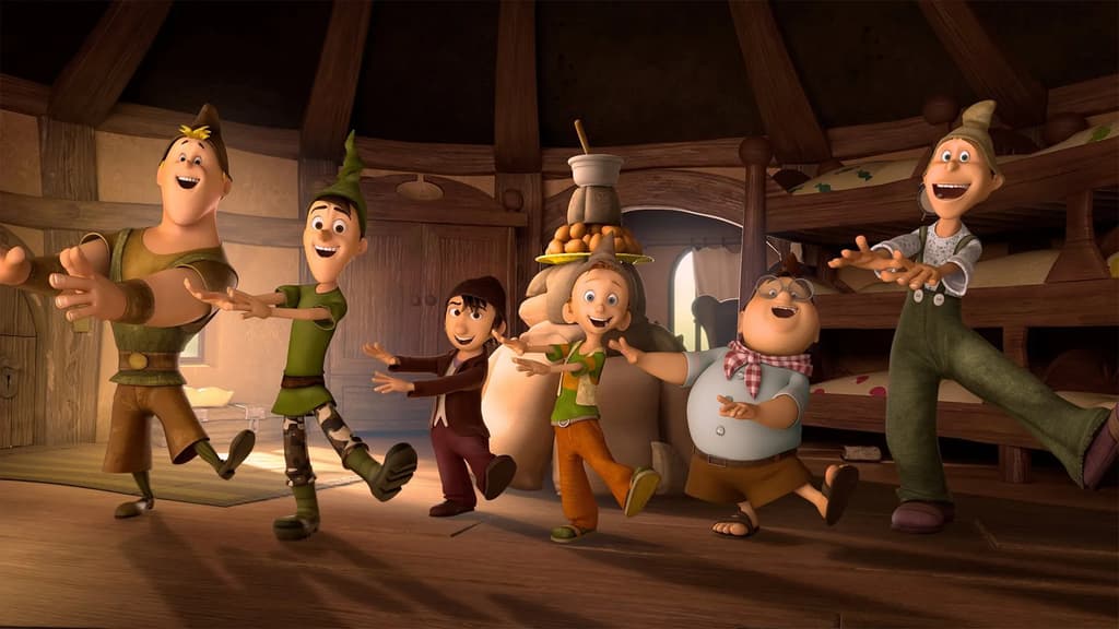 Miniaturka filmu Siedmiu krasnoludków ratuje Śpiącą Królewnę