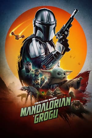 Plakat filmu Gwiezdne wojny: Mandalorian i Grogu
