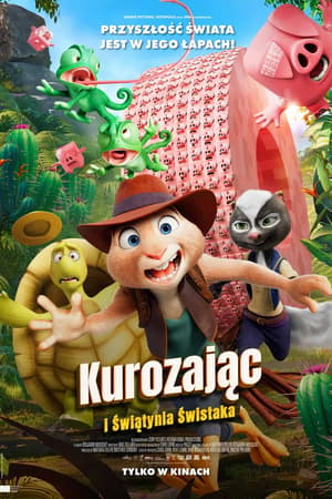 Plakat filmu Kurozając i świątynia Świstaka