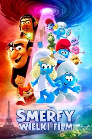 Plakat filmu Smerfy. Wielki film