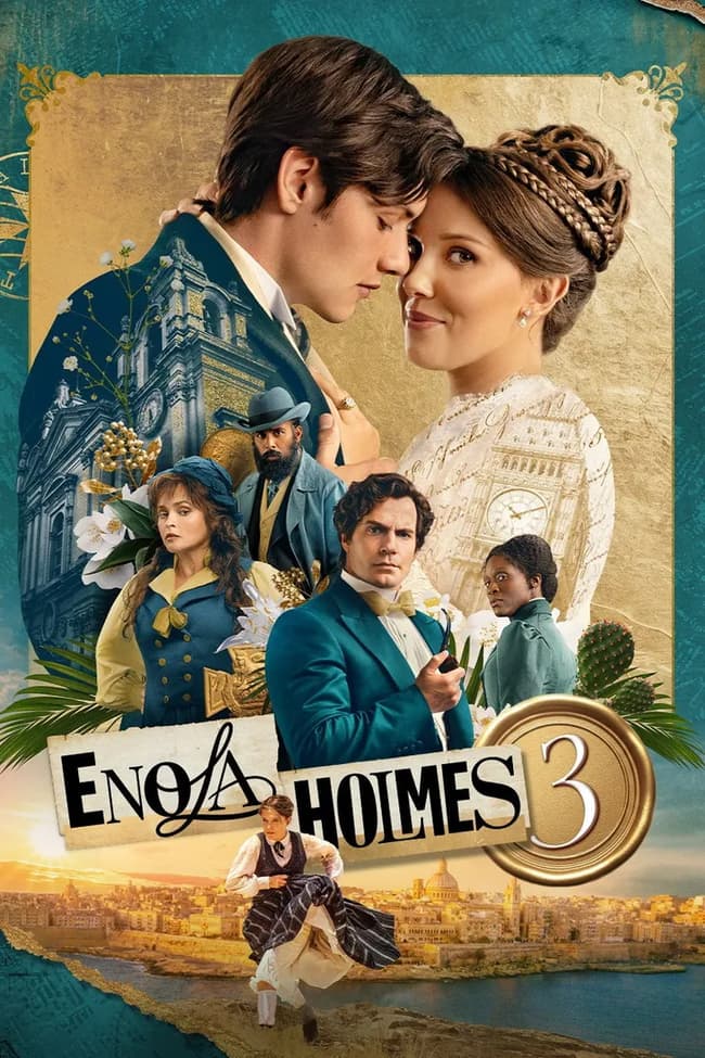 Plakat filmu Enola Holmes 3